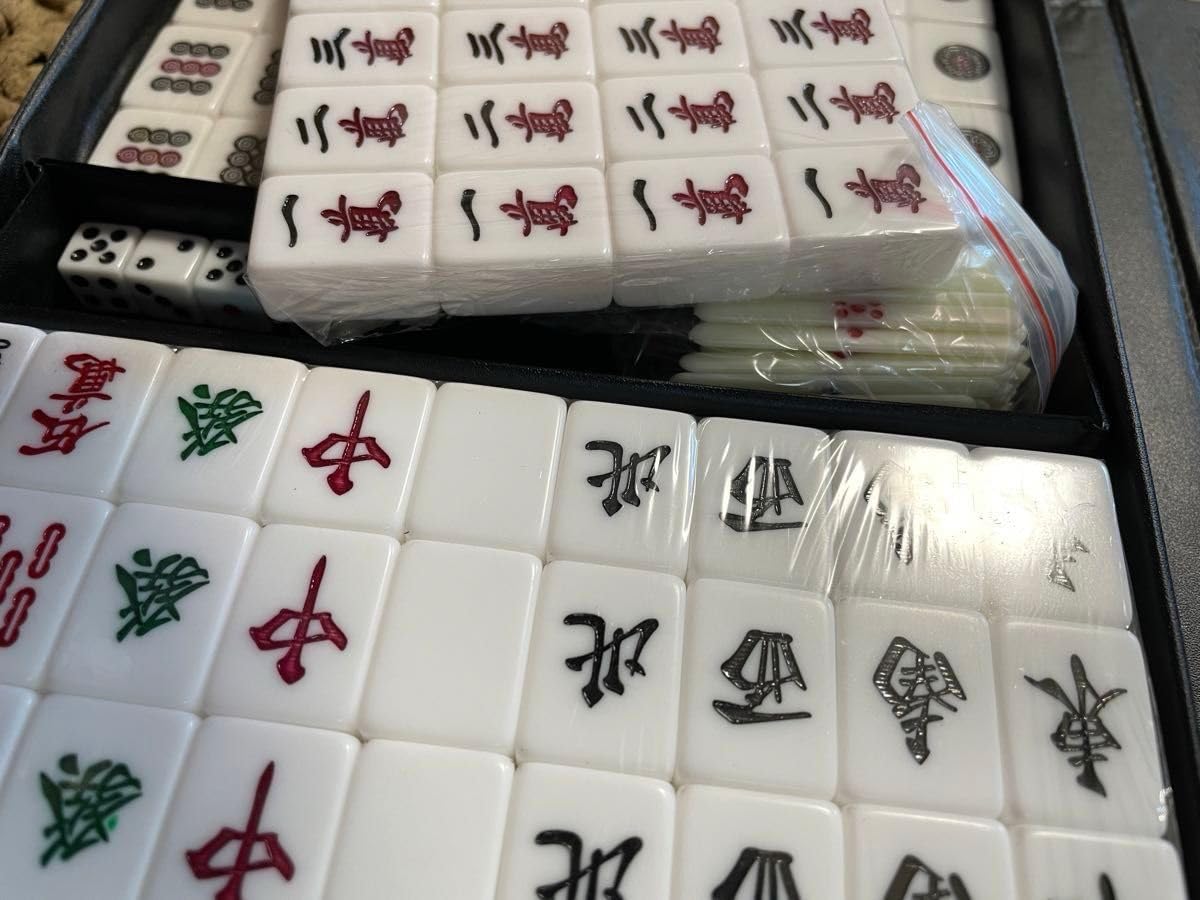 極上★蘇州牌★ジャンボ 麻雀牌 ジャンボ麻雀牌 香港製